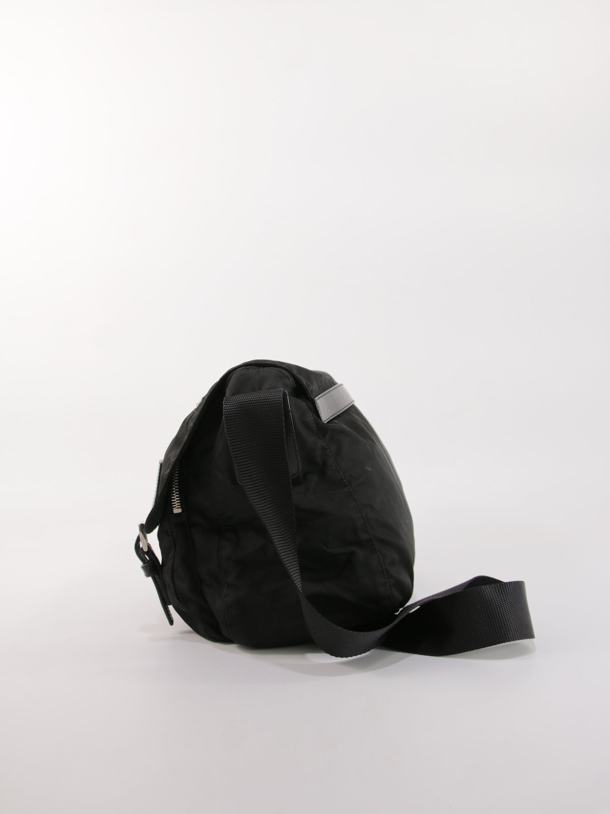 Prada Double Buckle Messenger