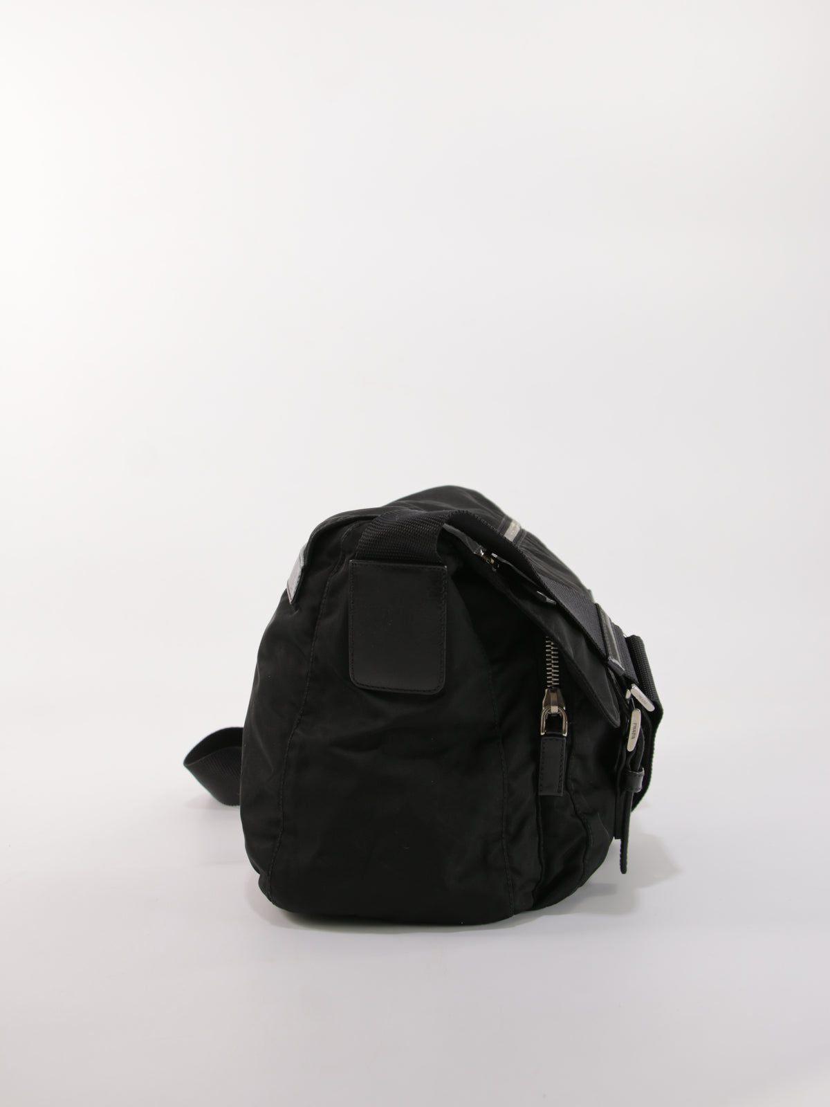 Prada Double Buckle Messenger