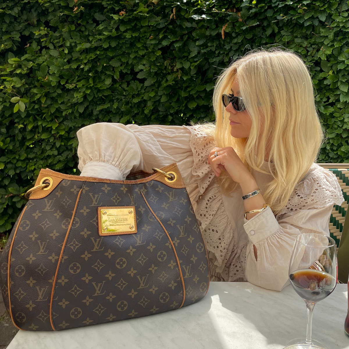 Louis Vuitton Galliera PM White Canvas