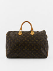 Louis Vuitton Speedy 40 Brown Canvas