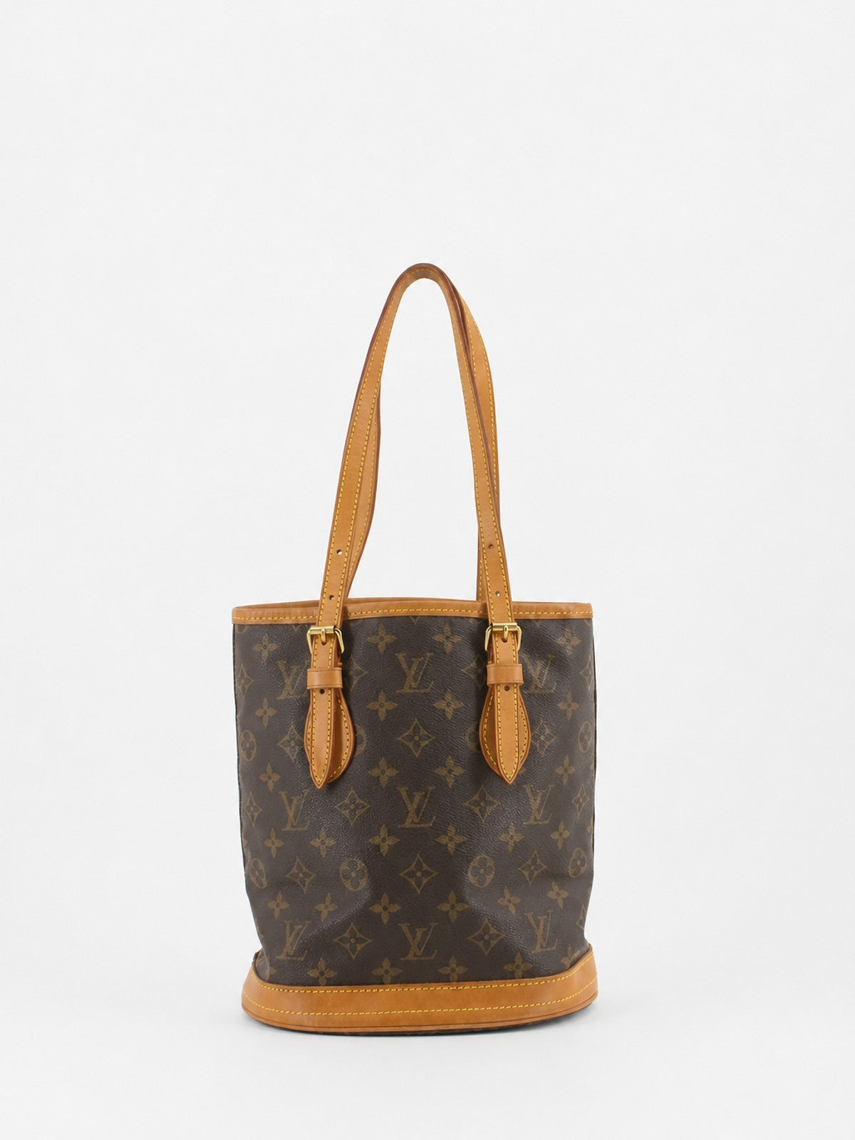Louis Vuitton Mini Bucket Brown Canvas