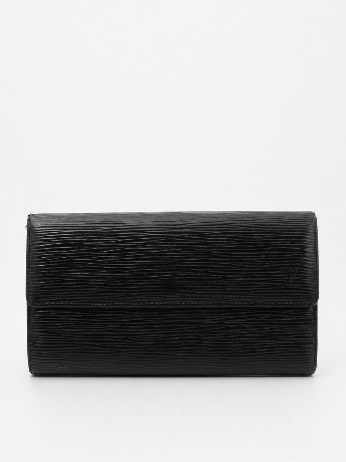Louis Vuitton Wallet Black Epi leather