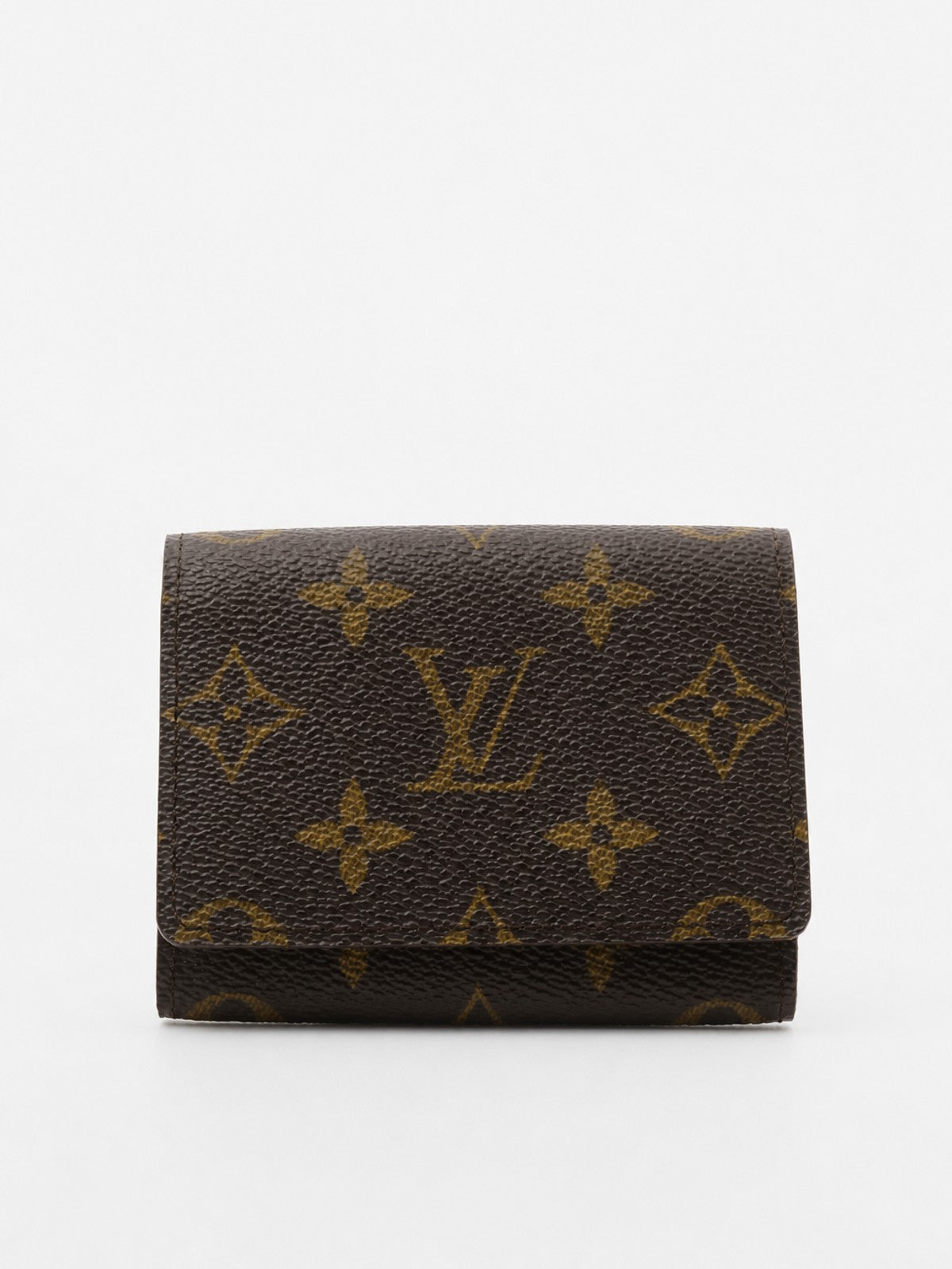Louis Vuitton Card Holder Brown Canvas
