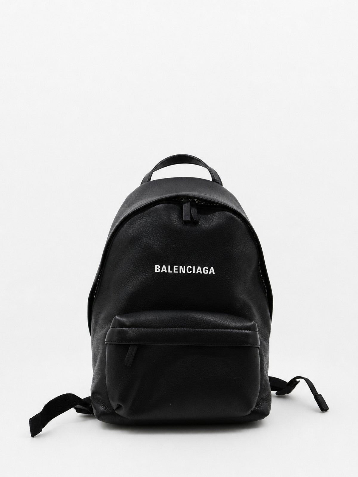 Balenciaga Backpack Black Leather