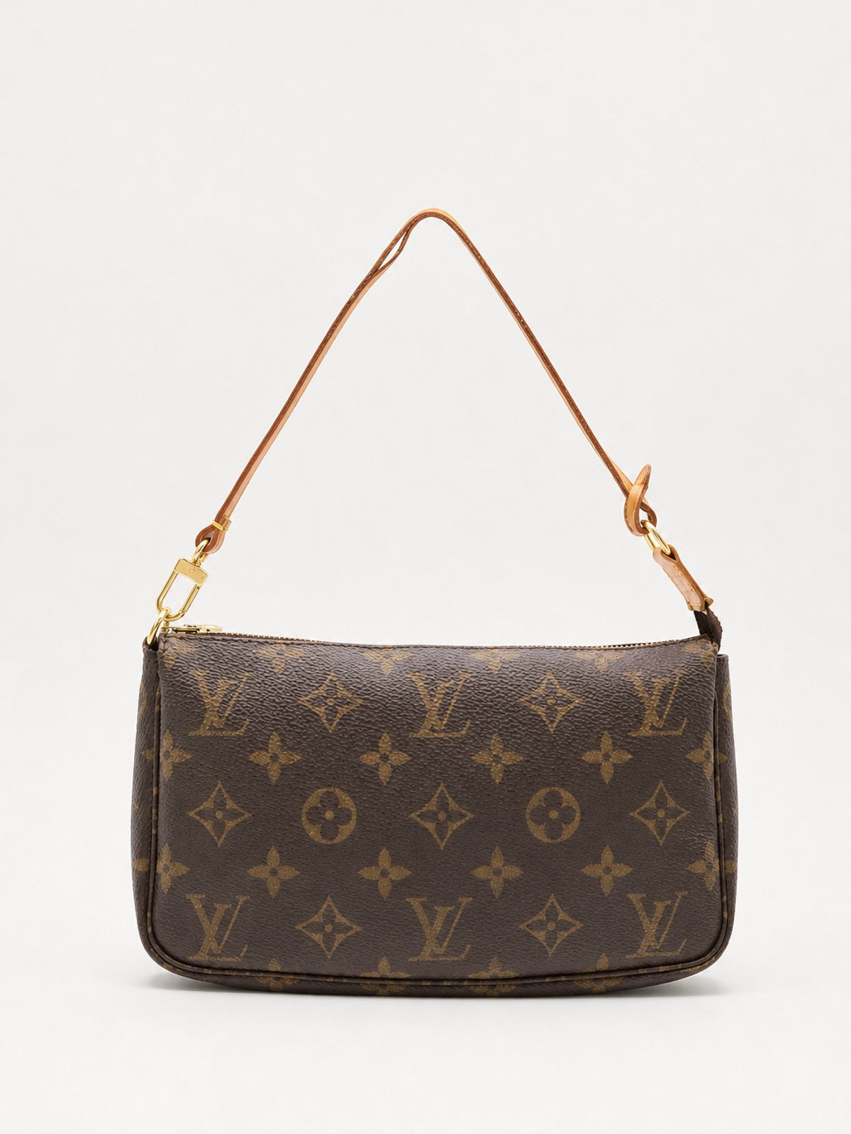 Louis Vuitton Accessories Pochette Brown Canvas