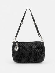 Miu Miu Shoulder Bag Black Leather